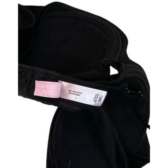 Victoria's Secret Black Velvety Bra 36C - Picture 3 of 3